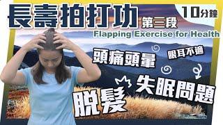 長壽拍打功第三段｜頭部拍打進深篇｜Flapping Exercise for Health| The Advanced Part of Head Clapping｜#拍打功