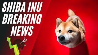 SHIBA INU BREAKING NEWS | SHIBA INU TO THE MOON | TECHNICAL ANALYSIS 