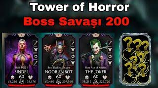 UCUBE BOSSLARLA KAPIŞIYORUZ | Tower of Horror Boss Savaşı 200 | Mk Mobile