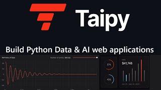 Install Taipy Locally - Build Python Data & AI Web Applications Easily