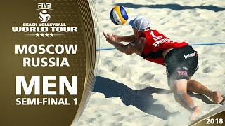 Velichko/Stoyanovskiy vs. Smedins/Samoilovs | 4* Moscow - FIVB Beach Volleyball World Tour 17/18