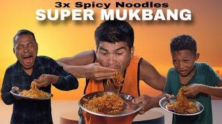 BBMTP Super Trio Mukbang 3x Spicy Noodles