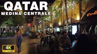 QATAR, Medina Centrale - Busy Night Walk 2022 - 4K UHD 60FPS