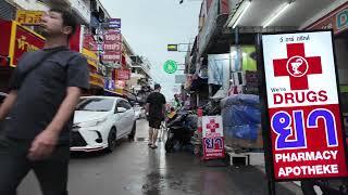 [4K] How is Thailand Now? Soi Buakhao, Soi Chaiyapoon,  Soi Lengkee, Central Pattaya road