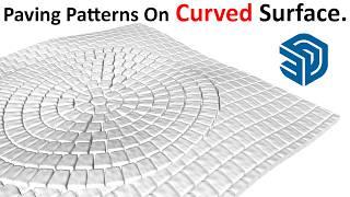 Modeling Radial Paving Pattern In SketchUp