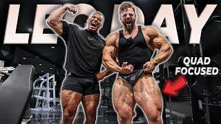 Larry Wheels vs. Eric Janicki: The Ultimate Science-Based Quad Workout