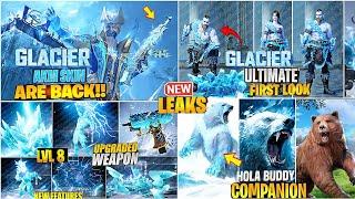 OMG  GLACIER HAMMER️ULTIMATE FULL LOOK | NEW GLACIER UZI️FULL LOOK|FREE AKM STAR SEAPUBGM/BGMI