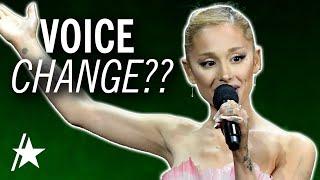 Ariana Grande Claps Back At Viral TikTok Of Her Sudden Voice Change Mid-Interview