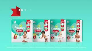 Pampers Double Protection Pants | Trial pack – Less than 100 Rand