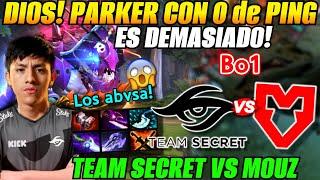 Parker 0 de ping! TEAM SECRET vs MOUZ Game 1 Bo1ESL One Raleigh 2025 Western Europe OQ