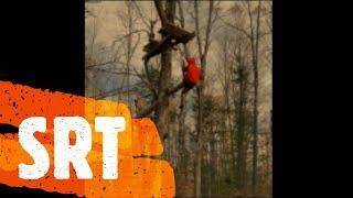 Getting into a Deer Stand using SRT