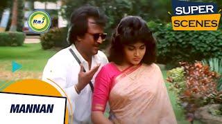 Rajini's Miserable Love Situation | Mannan | rajinikanth | kushboo | Vijaya Shanthi | Raj Digital TV