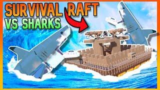 Whose RAFT Can Survive A Shark Attack The LONGEST!