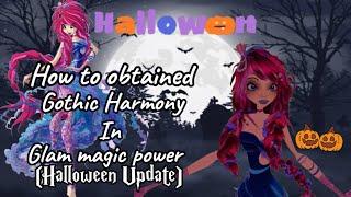 Glam Magic Power: Gothic Harmony skin Tutorial (Halloween Update)