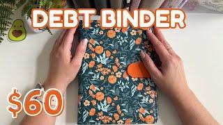  Debt Binder Stuffing! $60 | Mortgage Payoff | Single Income