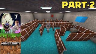 Ice Scream 7 In Minecraft Game | PART 2