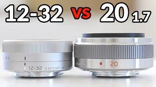 Panasonic 12-32mm vs Panasonic 20mm 1.7 - In Depth Comparison