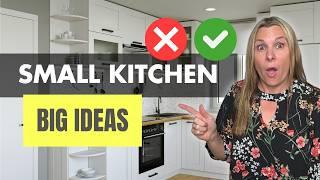 Small Kitchen Design Secrets Revealed | How to Design a Small Kitchen