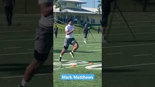 Mark Matthews 40 yard dash #recruiting #uanext