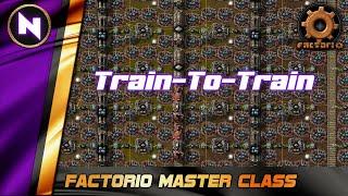 Introducing TRAIN-TO-TRAIN for Megabase | Factorio Tutorial/Guide/How-to