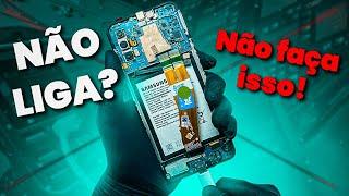 Como Não Analisar um Celular Que Não Liga! (Nunca Faça Isso)
