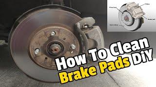 How to Clean Brake Pads | DiY Tutorial Car Brake Pads Cleaning