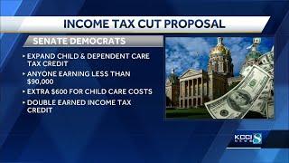 Iowa Senate Democrats unveil plan to cut income tax