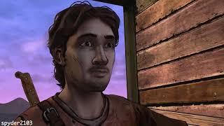 The Walking Dead - LUKE THROWS NICK OFF THE ROOF (Model Swap)