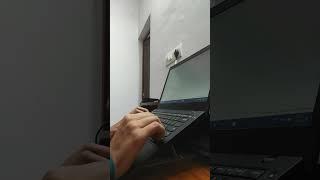 ASMR Lenovo thinkpad laptop keyboard