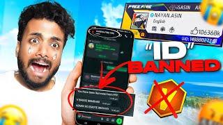 Id Got Banned Huzzai Prank Revenge Gone Wrong  - Garena Free Fire Max