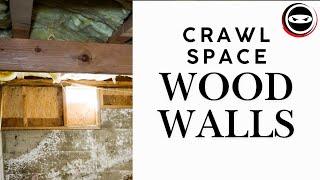 NEVER Do This with Wood Walls (Cripple Walls) in Your Crawl Space