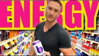 Energy Drink Haul! How to Choose a Healthy Energy Drink at the Grocery Store