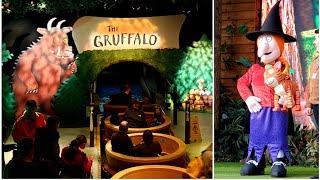 Gruffalo river ride Adventure & Room on the Broom, Chessington World of Adventures & Julia Donaldson