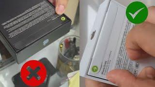 iPhone 13 КАК ОТЛИЧИТЬ ОРИГИНАЛЬНУЮ УПАКОВКУ ОТ ПОДДЕЛКИ?