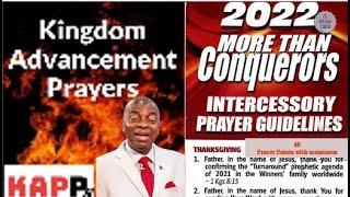 Unlock Unusual Breakthrough |Covenant hour|Winners intercessory prayer Guidelines 2022|David Oyedepo