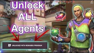 Fastest way to unlock EVERY agent in Valorant *works instantly*