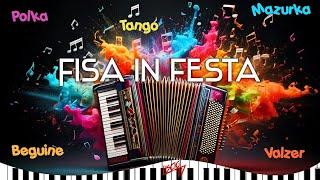 Fisa in Festa | Ballo Liscio Italia | Folk Fisarmonica Autunno 2024 | Fox, Paso Doble, Tango