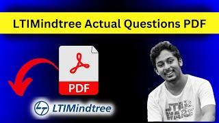 LTIMindtree Actual Questions PDF Link| Placement 2024