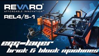 Revaro REL range of brick & block making machines