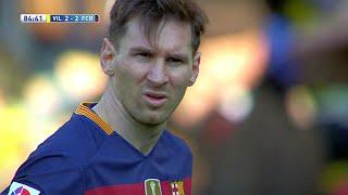 Lionel Messi vs Villarreal (Away) 15-16 HD 720p - English Commentary