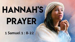 Hannah's Prayer | Story of Hannah | Sunday School Lesson |