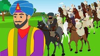 Ali Babá e os 40 Ladrões | Historia completa - Desenho animado infantil com Os Amiguinhos