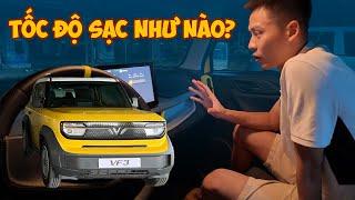 Xế Cộng test tốc độ sạc của Vinfast VF3: những yếu tố ảnh hướng tới sạc xe