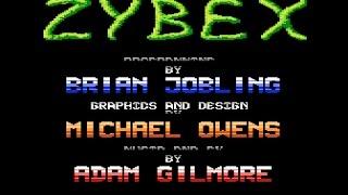 Zybex (Atari 800XL) | 1988 | Walkthrough | HD 720p60