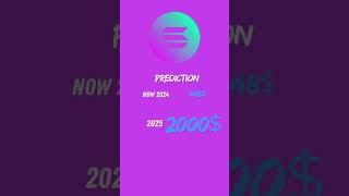 Price prédiction Solana 2000$ 2025 #solana #coinbase #cryptoportfolio #priceprediction