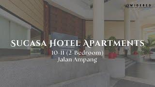 SuCasa Hotel Apartments 2Bedroom 950Sqft @ Jalan Ampang | Monthly Rent | WIDEBED #shortstay