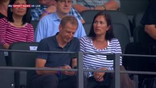 Jürgen Klinsmann at Hertha v Liverpool friendly 2017/18