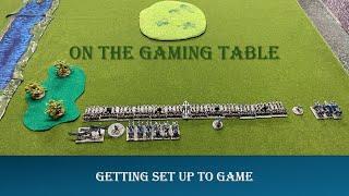 On The Gaming Table - Getting set up to game