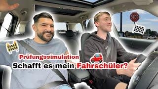 Fahrprüfung (Simulation) mit FahrlehrerLukas