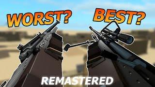 Snipers - From Worst to Best [REMASTERED] (Phantom Forces)